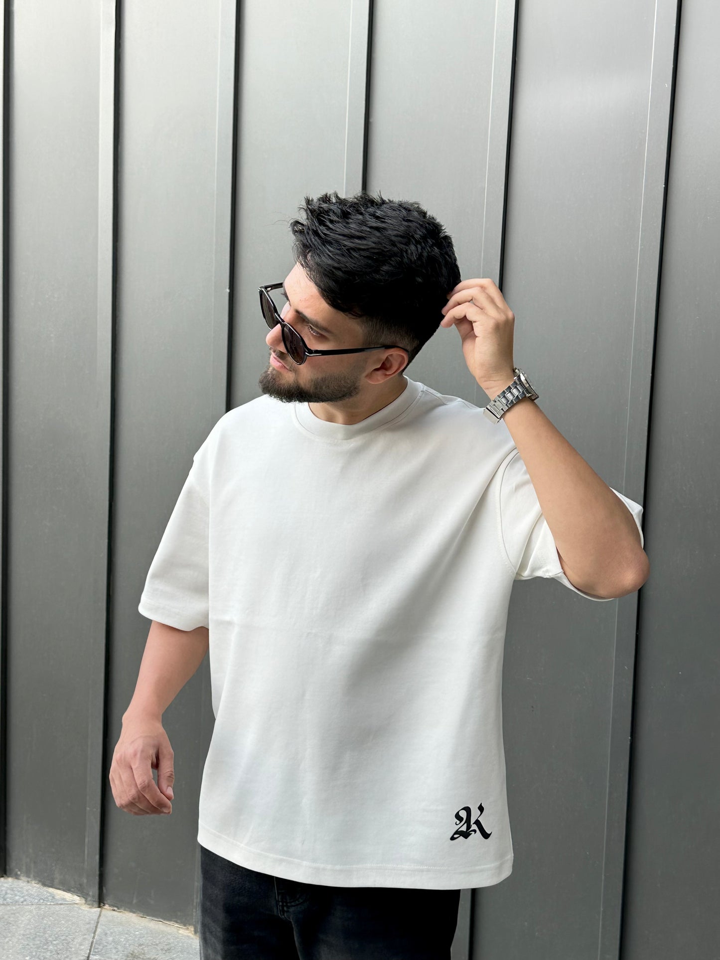 WHITE CHATGPT BOX-FIT TEE